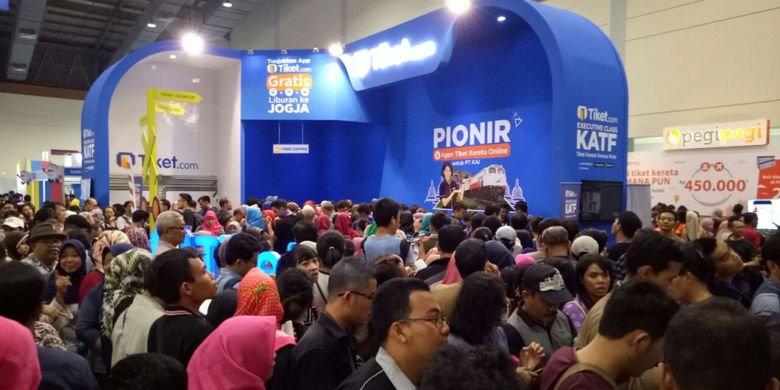 Penyelenggara KAI Travel Fair Kewalahan Menampung Ledakan 