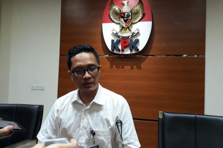 Juru Bicara KPK Febri Diansyah, Rabu (6/9/2017)