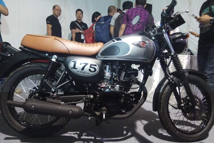 Pesaing Kawasaki  W175  Malah Datang dari Bengkel Custom 