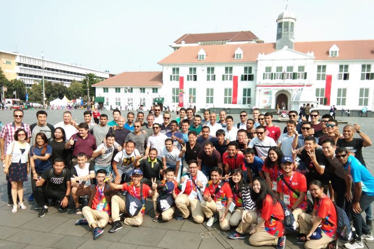 Museum Sejarah Jakarta menerima tamu delegasi berbagai negara dan volunteer selama Asian Games 2018.