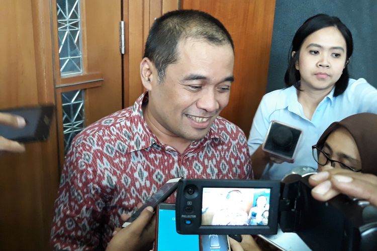 Pejabat LKPP Setya Budi Arijanta di Pengadilan Tipikor Jakarta, Kamis (1/2/2018).