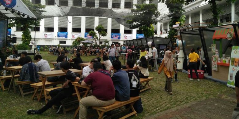 Pesta Kopi Mandiri yang diadakan di Museum Bank Mandiri Jakarta pada akhir pekan ini, 29-30 April 2017.t