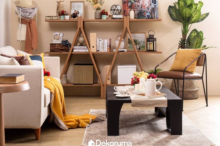 Warna dan model furnitur tak sesuai