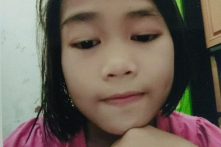 Amelia Carolina (10) bocah SD di Palembang yang hilang usai menagih uang kredit kepada tetangga