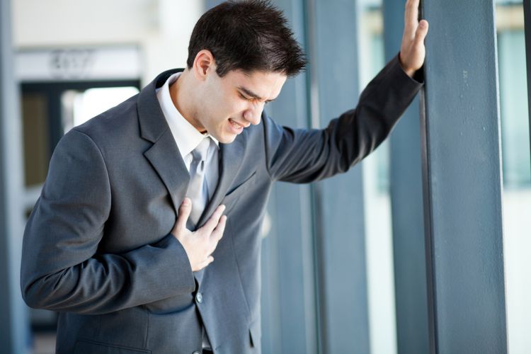 Ilustrasi nyeri dada, serangan jantung