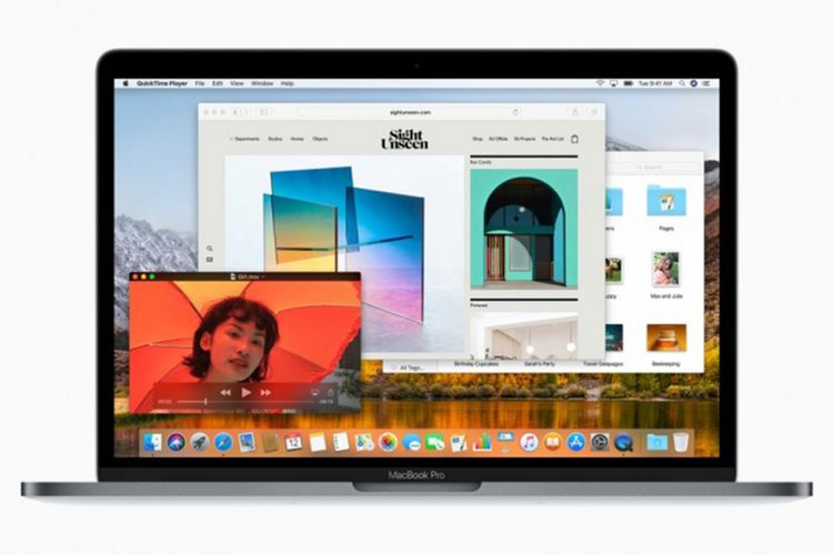 Ilustrasi Mac OS High Sierra.