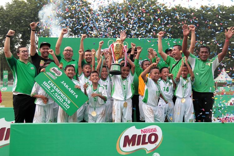 Madrasah Ibtidaiyah Negeri (MIN) 6 Jakarta Selatan berhasil menjadi tim terbaik di MILO Football Championship Jakarta 2019 setelah mengalahkan SD Islam Al Jannah Jakarta Timur di babak final di Lapangan Banteng, Jakarta dengan skor 1-0, Minggu (03/03/2019).