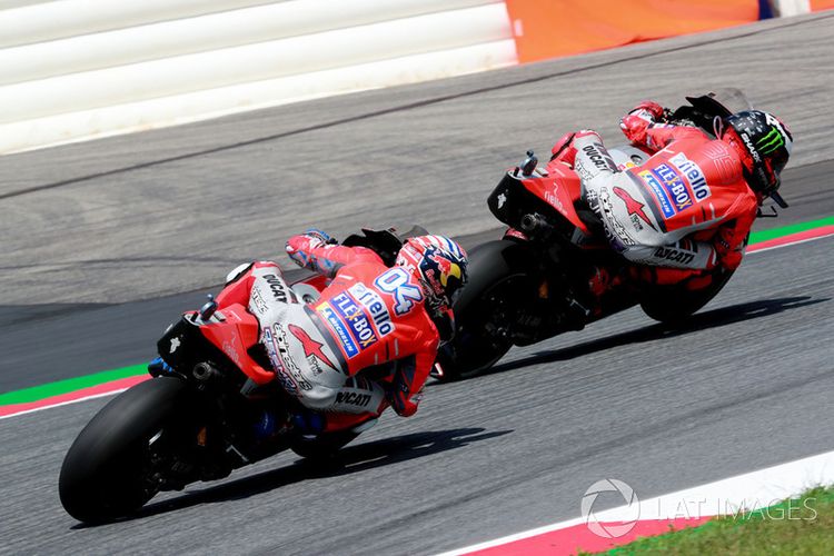 Jorge Lorenzo dan Andrea Dovizioso.