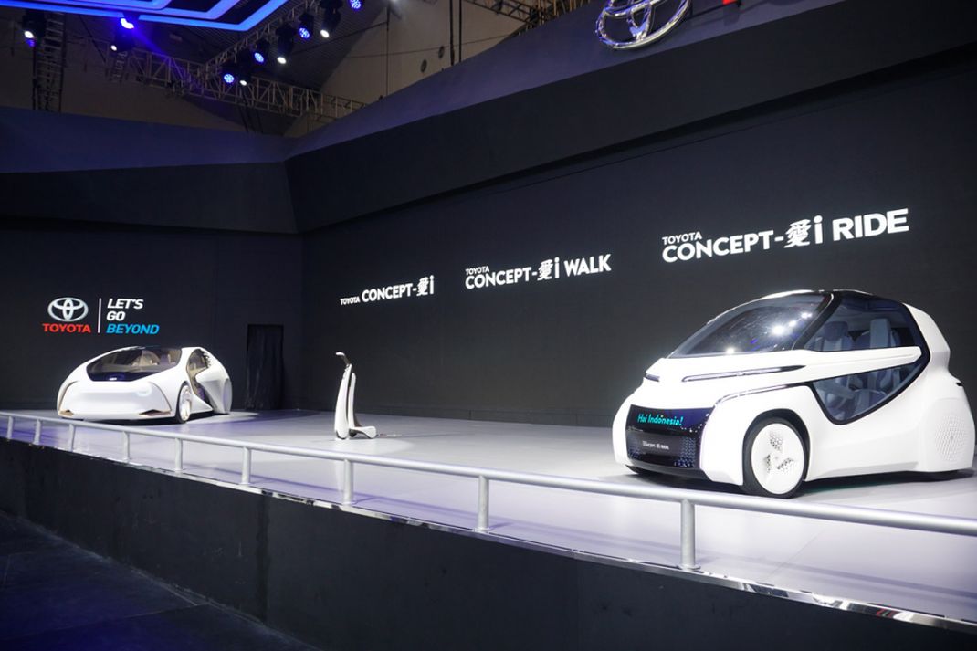 Toyota Concept i-Ride di jajaran kendaraan terbaru di pameran GIIAS 2018