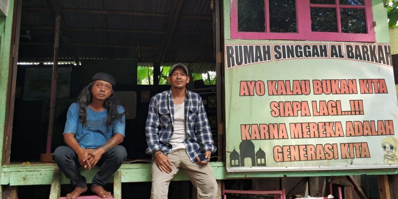 Rumah Singgah anak jalanan di Kampung Rambutan, Kamis (21/6/2018)