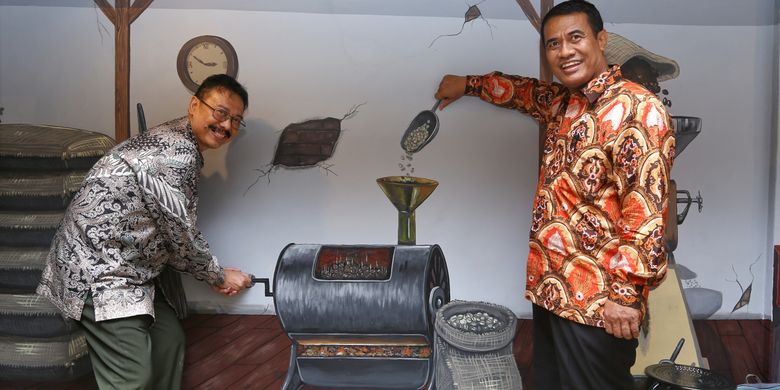 Menteri Pertanian Andi Amran Sulaiman resmi membuka Museum Pertanian di Bogor, Senin (22/4/2019). 