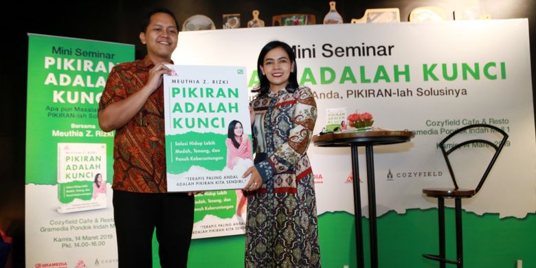 Peluncuran buku terbaru Meuthia Z.Rizki, Pikiran Adalah Kunci.