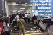 Minimalisasi Tempat Sampah di Stasiun, PT MRT Harap Penumpang Tak Makan-Minum