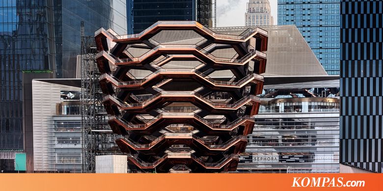 Hudson Yards, Mal Paling Hits di New York Resmi Dibuka