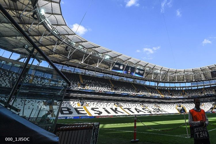 Vodafone Park, kandang Besiktas, tempat laga Piala Super Eropa 2019 digelar pada Rabu, 14 Agustus 2019. 