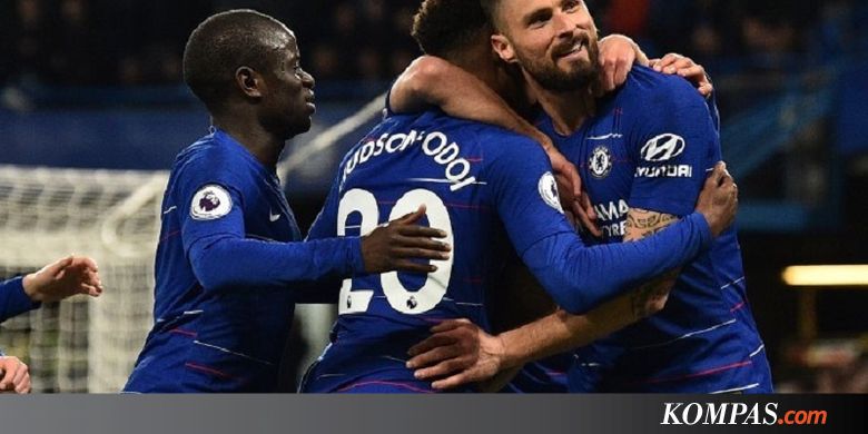 Chelsea Vs Brighton, The Blues Menang Telak