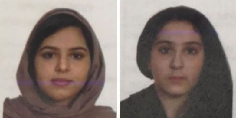Tala Farea (16) dan Rotana Farea (22) ditemukan dalam kondisi terlakban bersama di Sungai Hudson, New York, Amerika Serikat. (NYPD)
