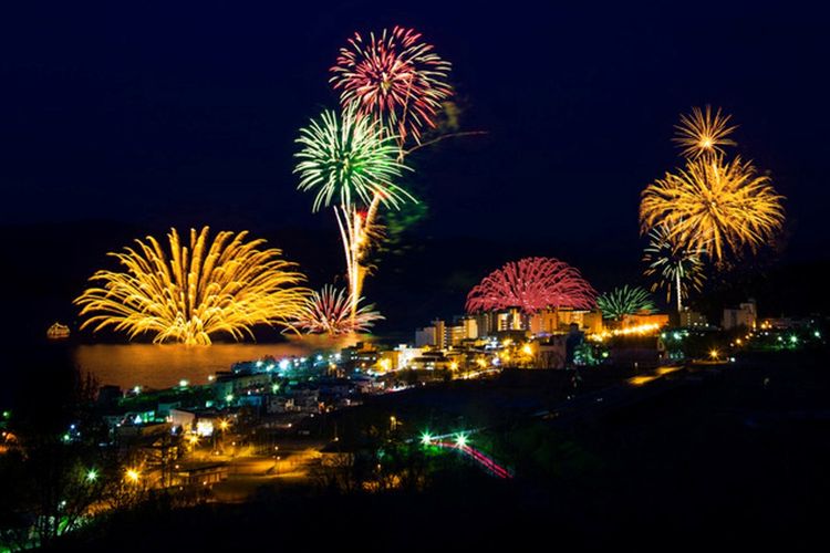 Festival Kembang Api Long Run Terbesar di Hokkaido 
