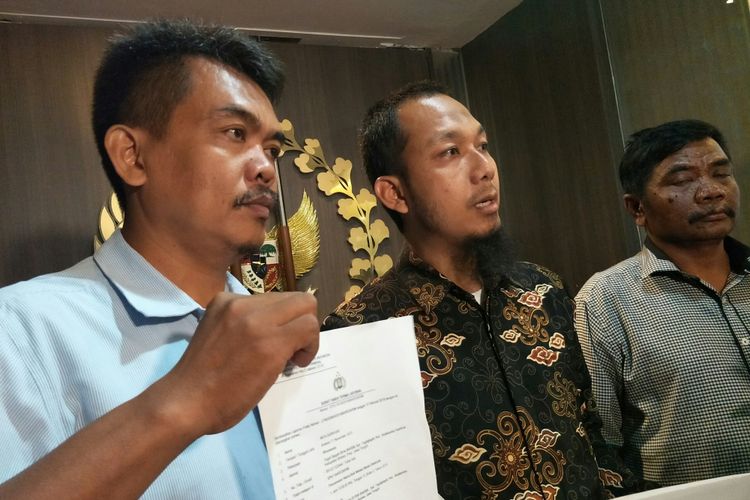 M. Subhan petani bawang merah yang berdialog dengan Sandiaga usai menemui Wakil Ketua DPR Fadli Zon