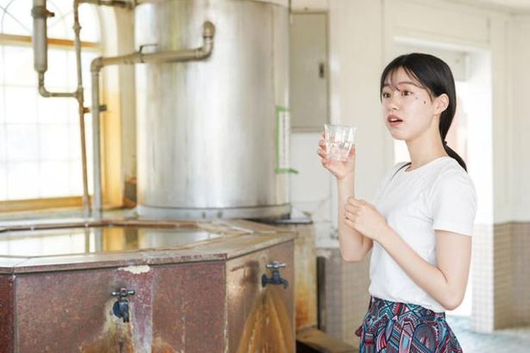 Air berkarbonasi tidak terlalu kuat dan mengandung zat besi sehingga membuatnya sehat dan mudah untuk diminum.