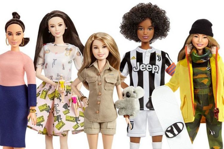 Barbie merilis 17 karakter baru yang terinspirasi dari para perempuan sukses. 