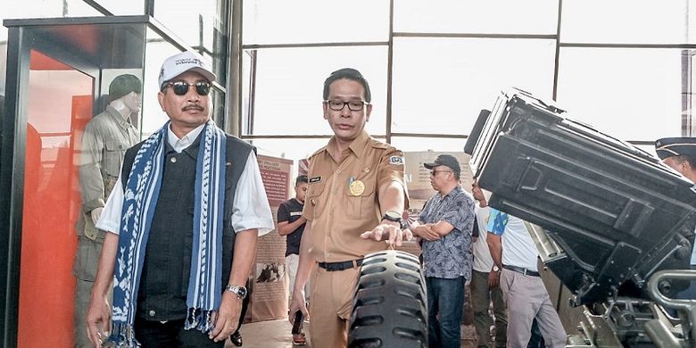 Menteri Pariwisata Arief Yahya saat beraktivitas di Festival Morotai 2019