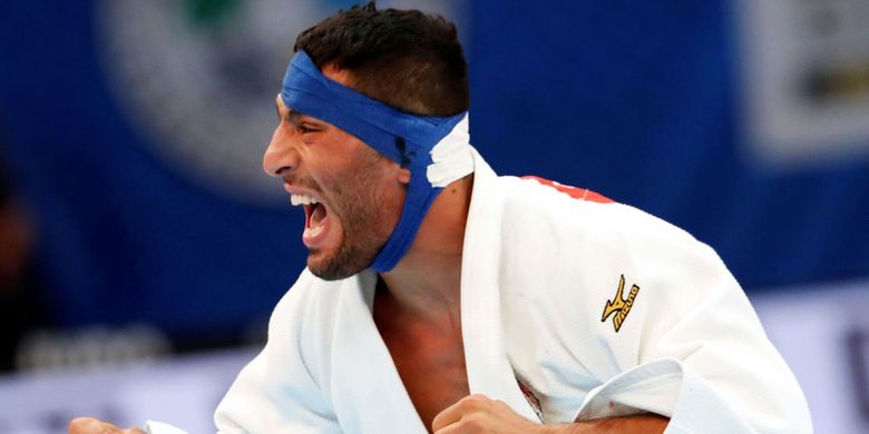 Mantan juara dunia judo asal Iran, Saeid Mollaei. Dia dilaporkan takut pulang ke Iran setelah membangkang perintah pemerintahnya untuk mundur dari kejuaraan dunia setelah atlet Israel juga berpartisipasi.