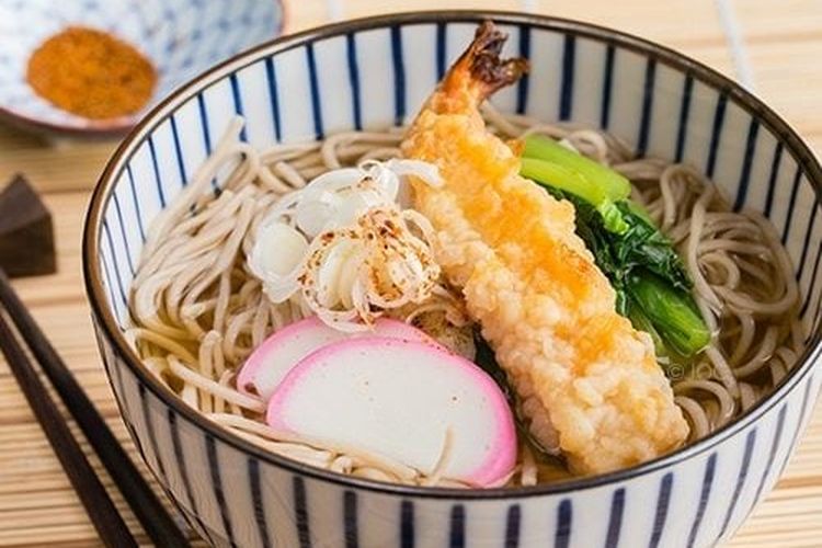 Tempura soba