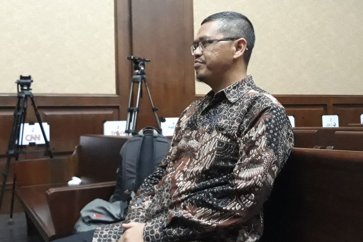 Politisi Partai Keadilan Sejahtera (PKS) Yudi Widiana Adia di Pengadilan Tipikor Jakarta, Rabu (21/2/2018).