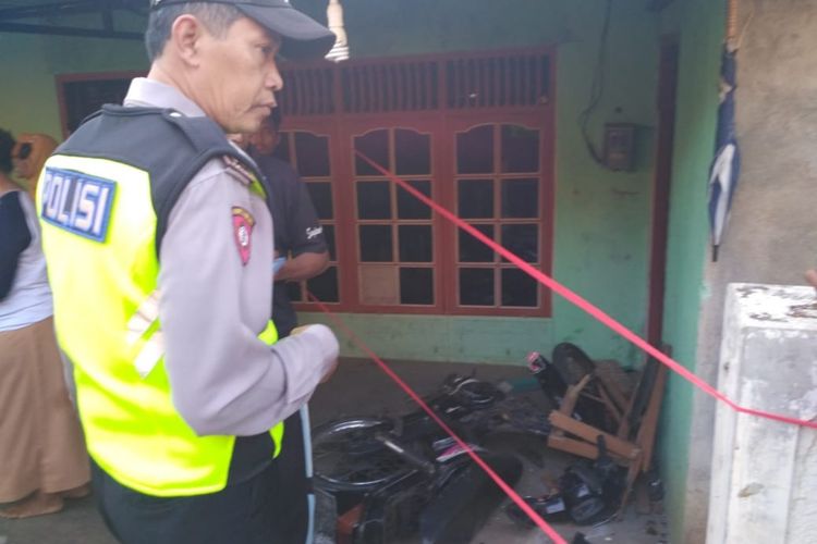 Lokasi Kecelakaan Karsiyem di Dusun Padangan, Desa Banjarejo, Kecamatan Tanjungsari, Gunungkidul