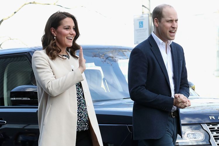 Pangeran William dan Kate Middleton.