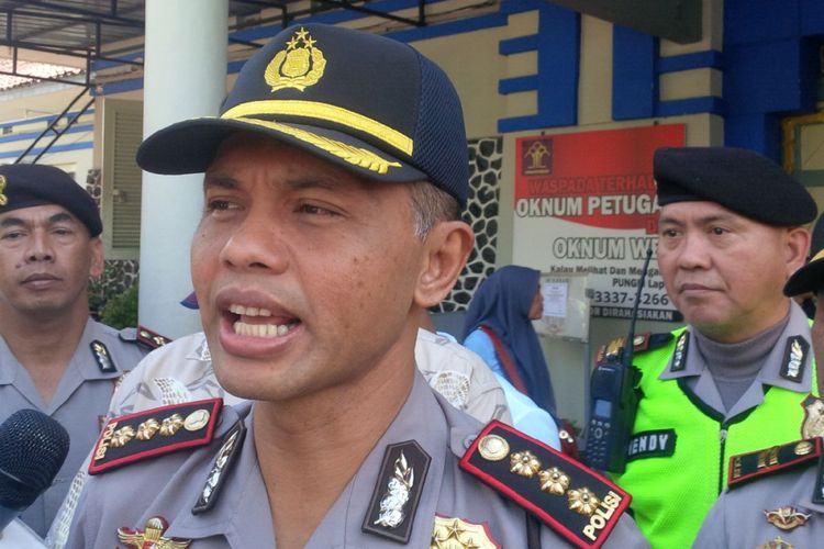Kepala Polrestabes Bandung Kombes Pol Hendro Pandowo melakukan inspeksi mendadak (sidak) ke Rutan Klas I Kebonwaru, Jalan Jakarta, Kota B‎andung, Sabtu (6/5/2017).