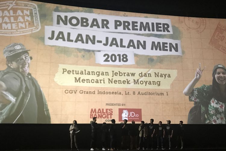 Cast dan Crew Jalan-jalan Men 2018.