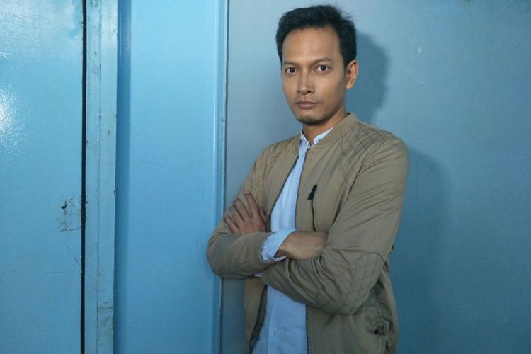 Fedi Nuril ditemui usai menjadi bintang tamu program bincang-bincang di Studio Trans TV, Mampang, Jakarta Selatan, Jumat (15/12/2017).