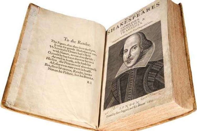 Kumpulan karya William Shakespeare yang dipublikasikan pada 1623.