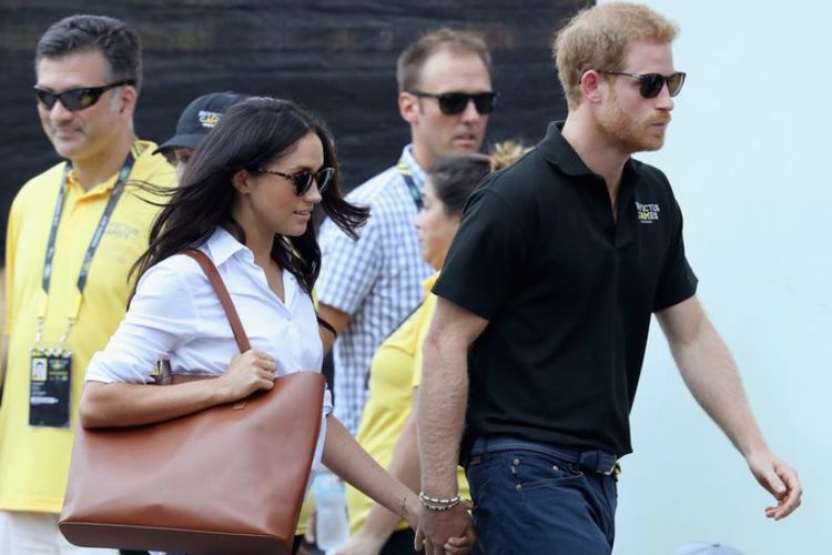 Pangeran Harry dan Meghan Markle.