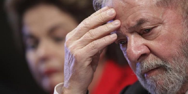 Lula da Silva, mantan Presiden Brasil, divonis penjara hampir 10 tahun pada Rabu (12/7/2017) di Brasilia.