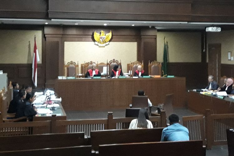 Endang bersaksi untuk terdakwa Tamin Sukardi di Pengadilan Tipikor Jakarta, Kamis (21/2/2019).