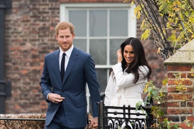 Pangeran Harry dan Meghan Markle.