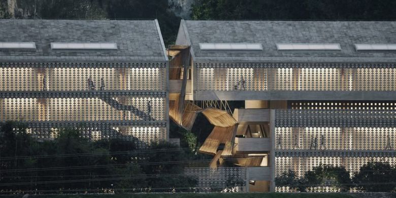 Hotel Alila Yangshuo yang dirancang Vector Architects.