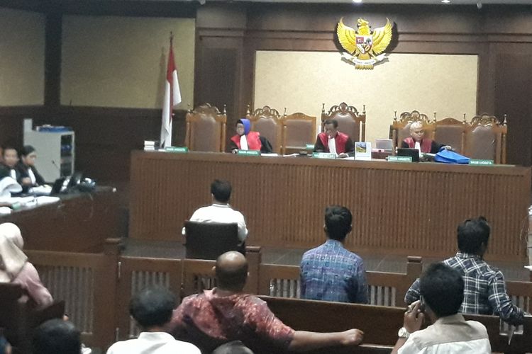 Mantan pegawai PT Citra Gading Asritama, Ika Iskandar bersaksi di Pengadilan Tipikor Jakarta, Rabu (21/3/2018).