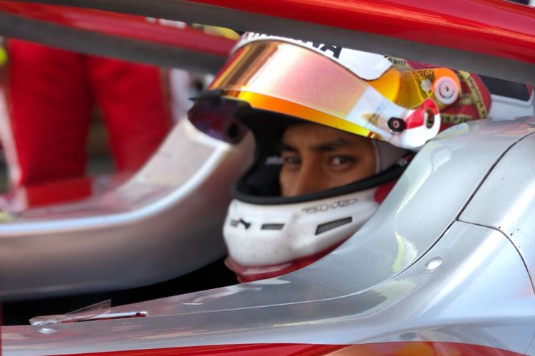 Pebalap Formula 2 asal Indonesia, Sean Gelael.