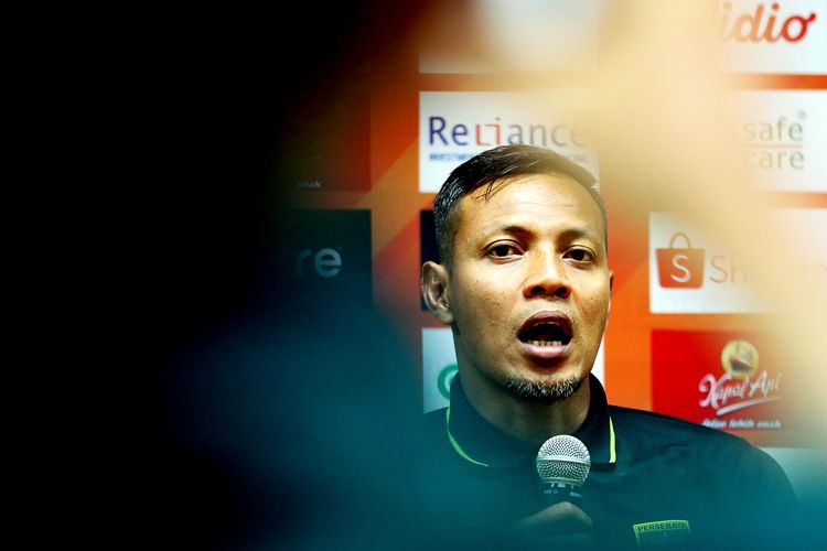 Asisten Pelatih Persebaya SUrabaya, Bejo Sugiantoro.