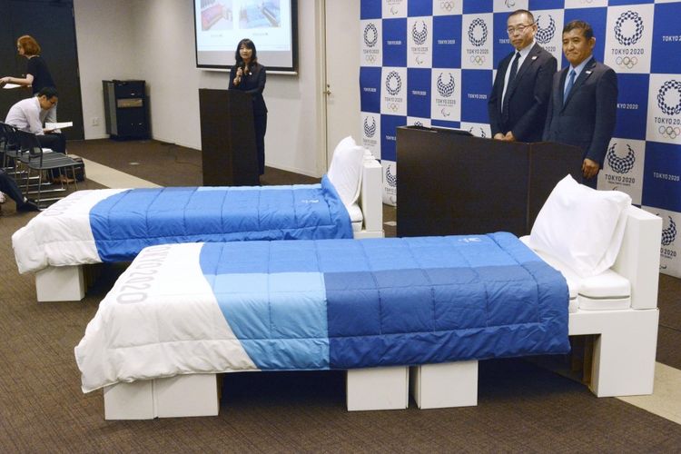 Unik Atlet Bakal Tidur  di Kardus Saat Olimpiade Tokyo 2021
