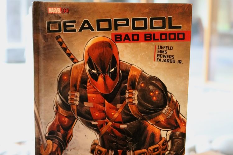 Komik Deadpool: Bad Blood dengan tanda tangan pencipta Deadpool, Rob Liefeld, dilelang untuk amal.