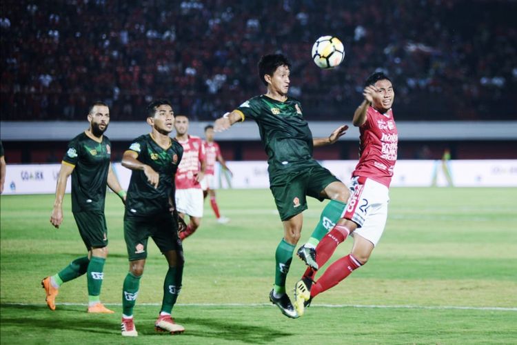 Bali United menjamu PS Tira pada pertandingan pekan ke-23 Liga 1 di Stadion I Wayan Dipta, 24 September 2018.