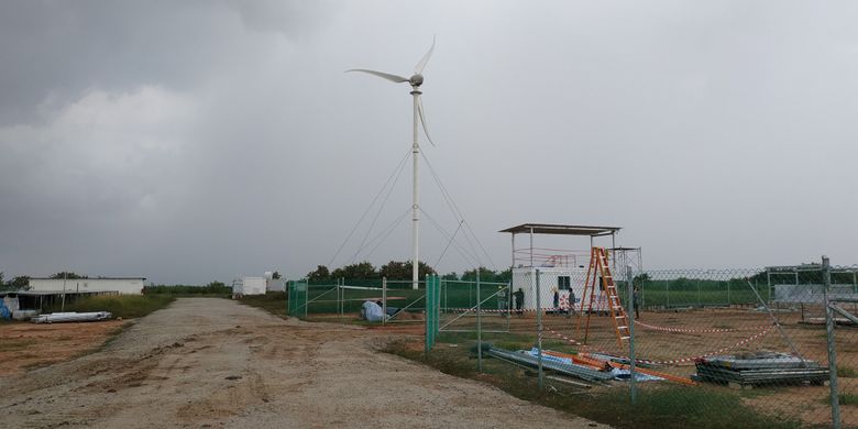 Suasana Pulau Semakau, Singapura, pada Rabu (19/9/2018). Di pulau tersebut, terdapat sistem mikrogrid yang dikembangkan Nanyang Technological University (NTU) dengan mitra swasta, antara lain Schneider Electric dan Engie.