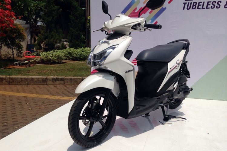 Yamaha meluncurkan generasi baru Mio S di Ancol, Jakarta Utara, Sabtu (14/11/2017).