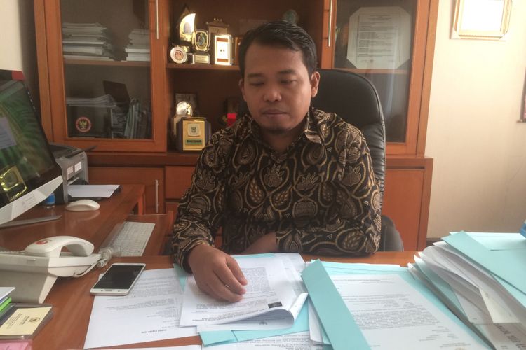 Ketua Komisi Perlindungan Anak Indonesia (KPAI) Susanto di Kantor KPAI, Jakarta, Senin (28/5/2018).