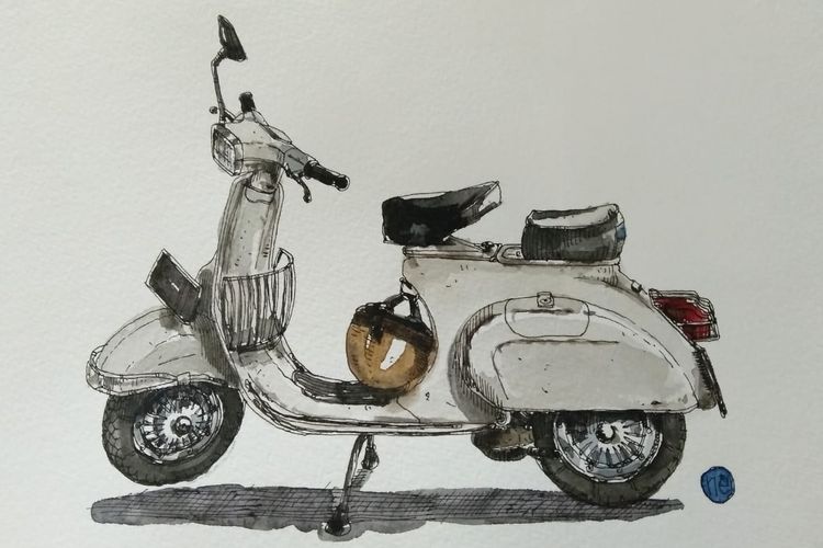 Vespa PTS 100